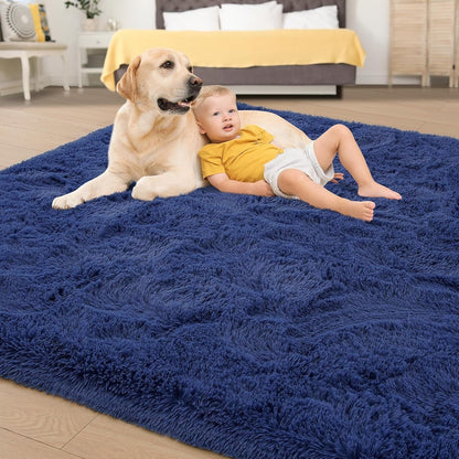 Large Size Home Decor Carpet Washable Nursery Area Rug - 8' x 10'