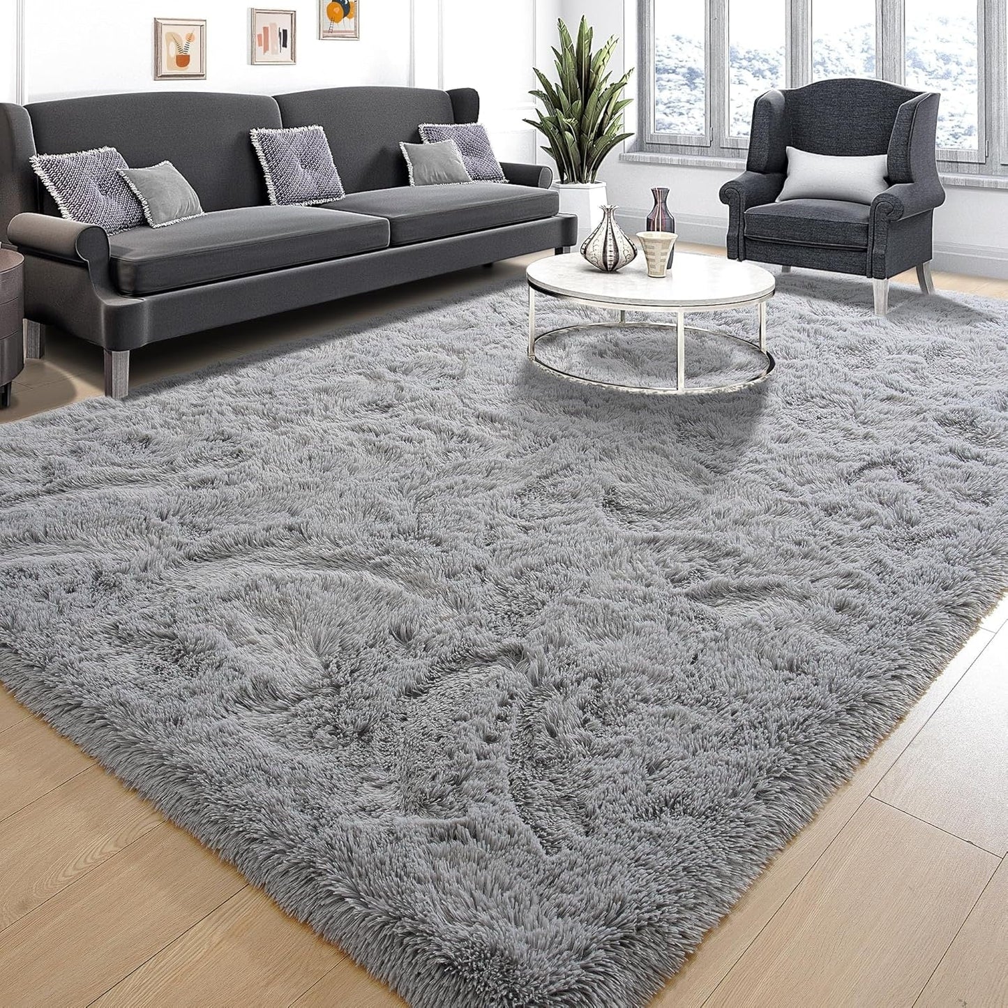Large Size Home Decor Carpet Washable Nursery Area Rug - 8' x 10'