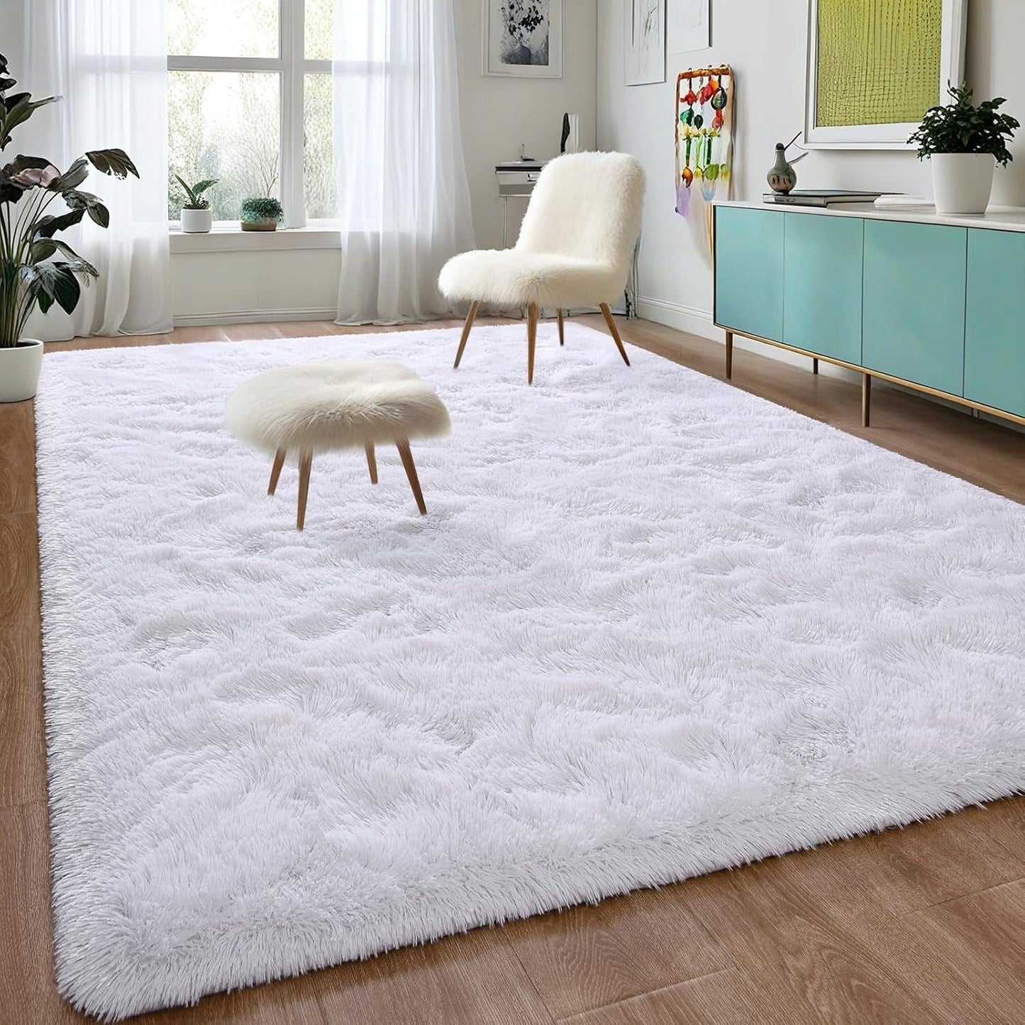 Large Size Home Decor Carpet Washable Nursery Area Rug - 8' x 10'