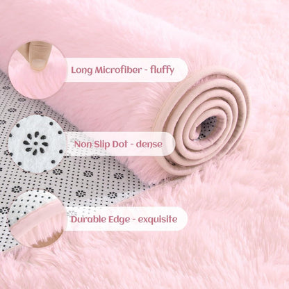 Large Size Home Decor Carpet Washable Nursery Area Rug - 8' x 10'