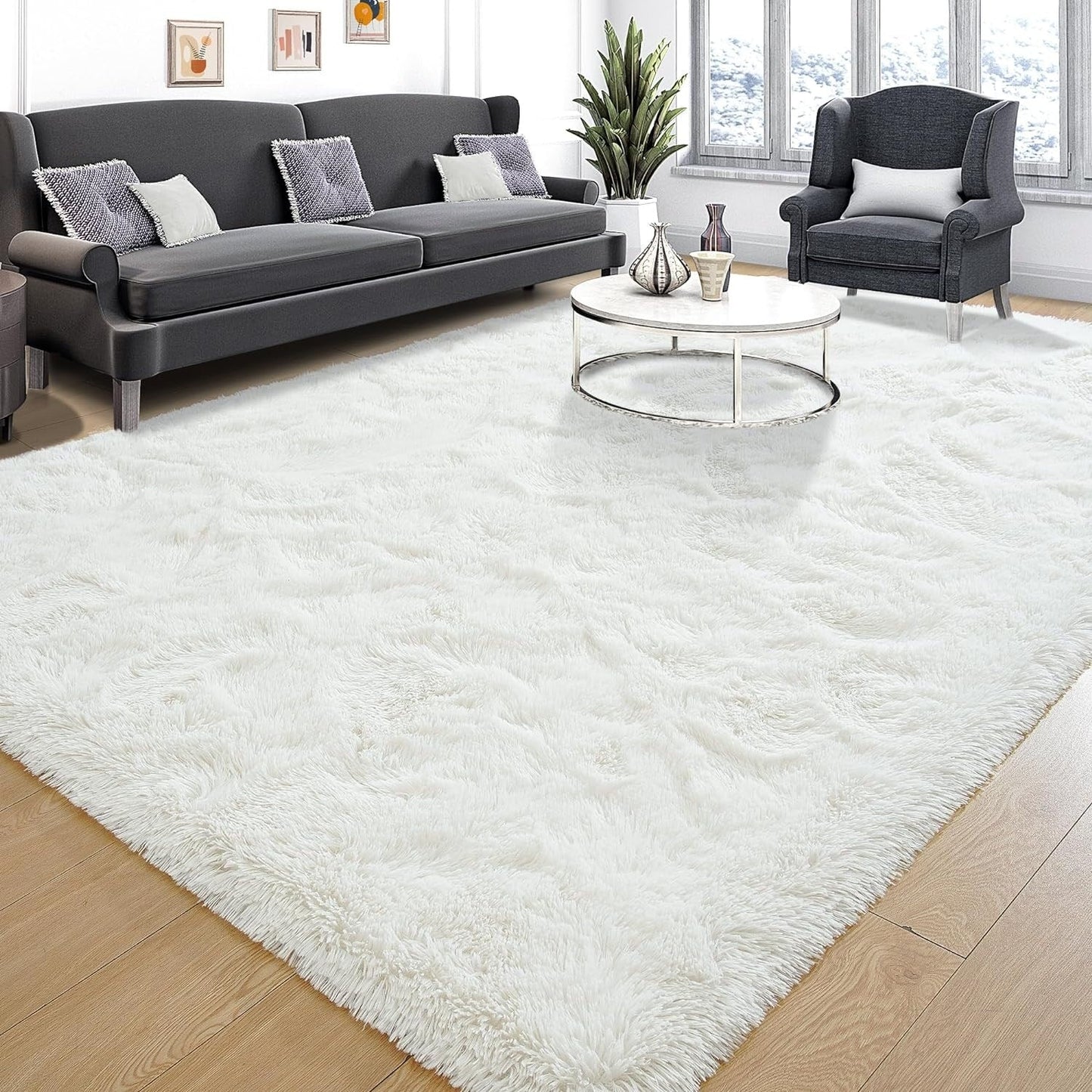 Large Size Home Decor Carpet Washable Nursery Area Rug - 8' x 10'