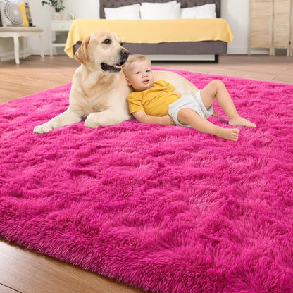 Large Size Home Decor Carpet Washable Nursery Area Rug - 8' x 10'