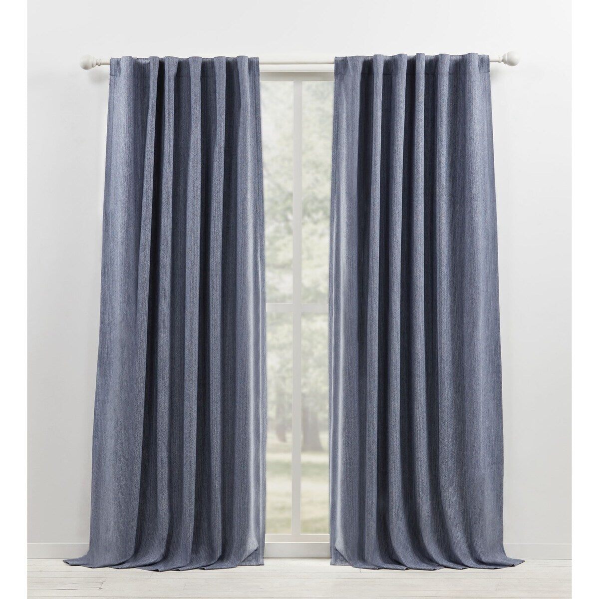 Lauren Ralph Lauren Sallie Blackout Back Tab/Rod Pocket Curtain Single Panel