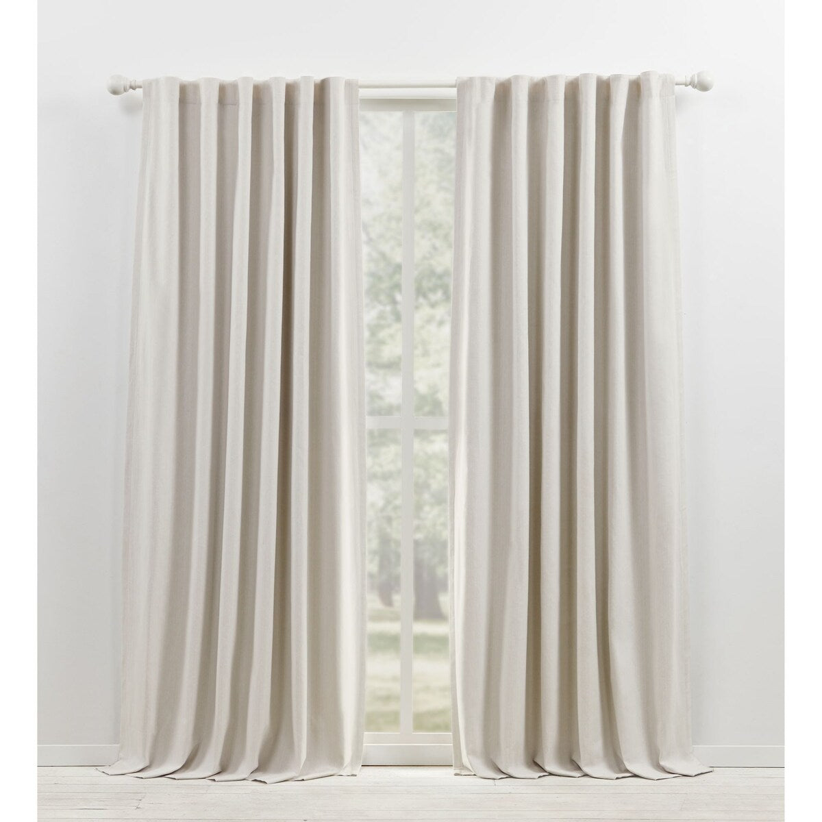 Lauren Ralph Lauren Sallie Blackout Back Tab/Rod Pocket Curtain Single Panel
