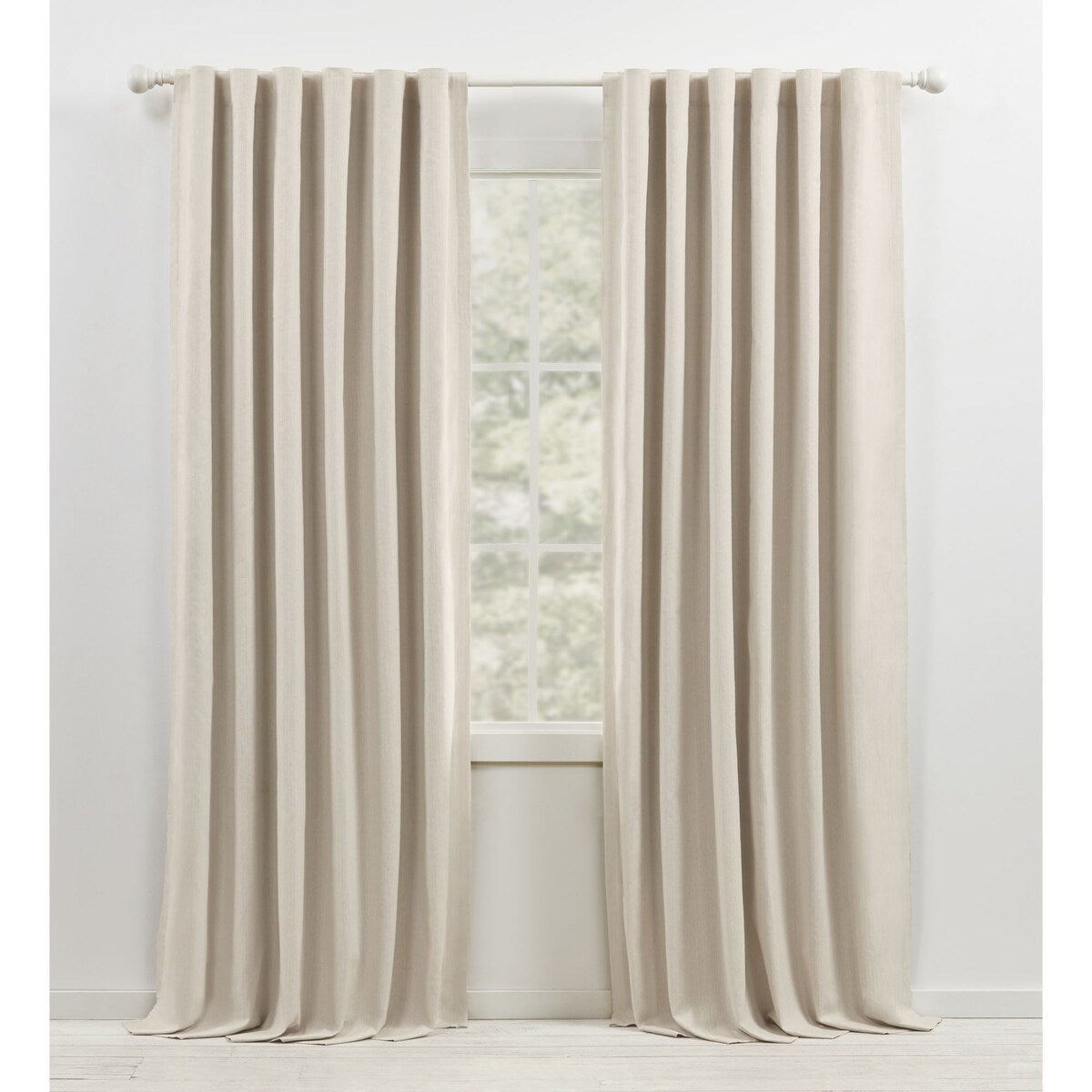 Lauren Ralph Lauren Sallie Blackout Back Tab/Rod Pocket Curtain Single Panel