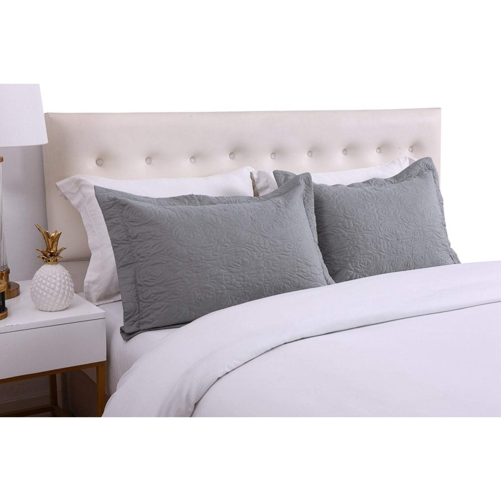 Porch & Den Manor Embroidered Pillow Sham (Set of 2)