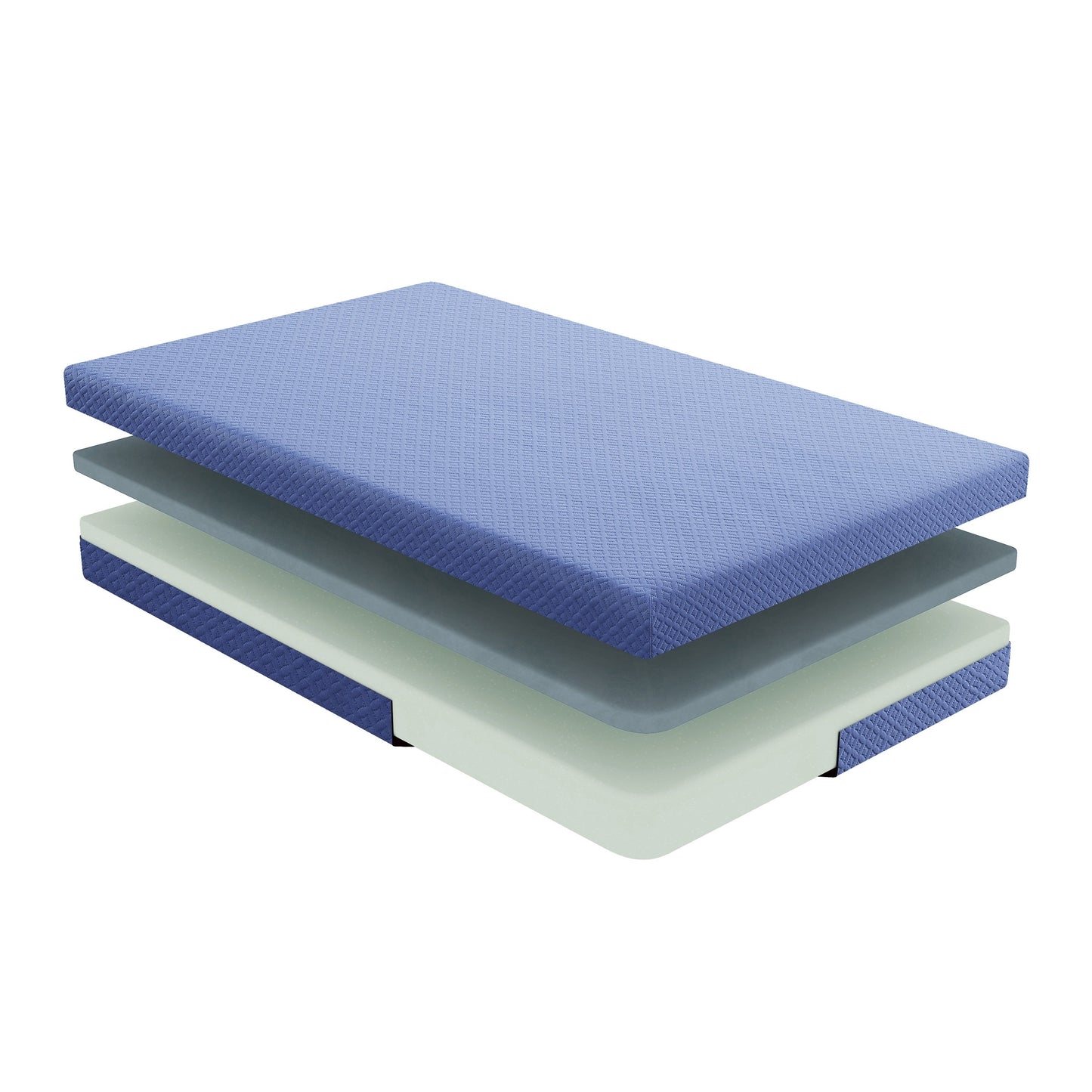 Lay 7-Inch Gel-Infused Memory Foam Mattress