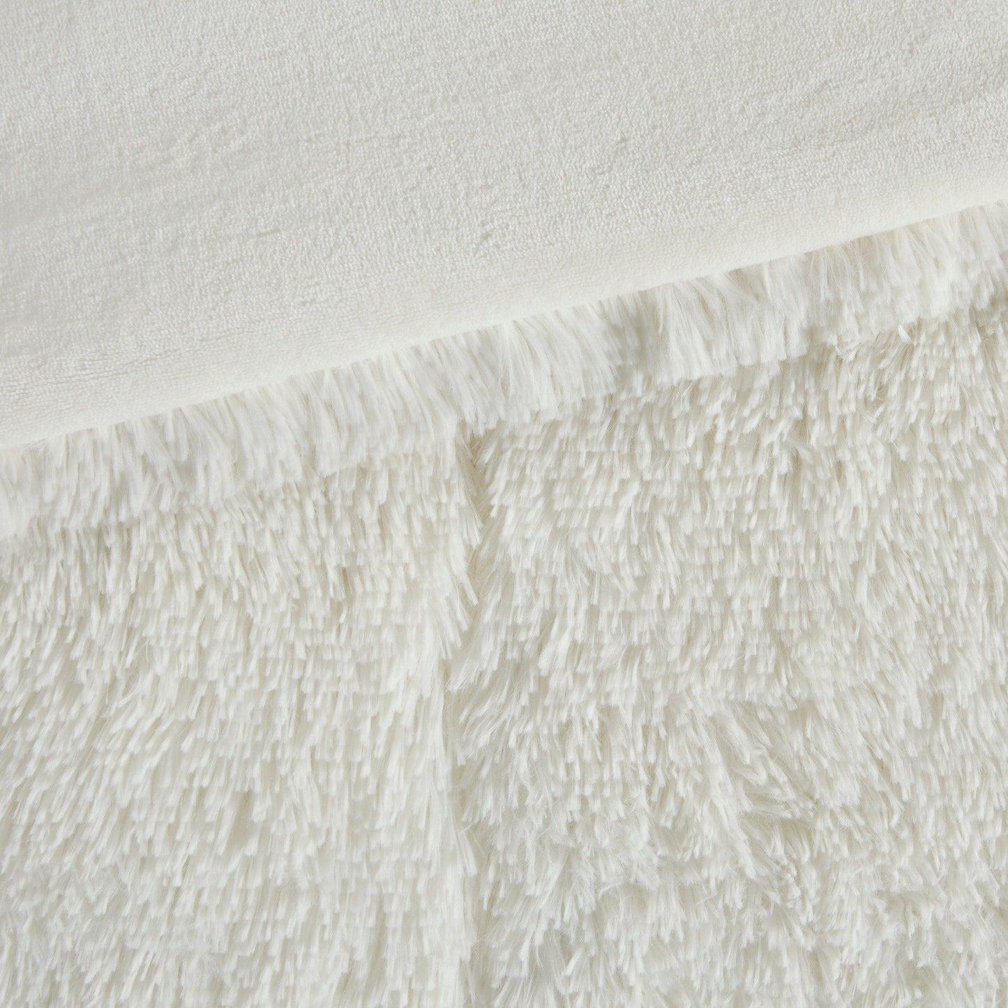 Intelligent Design Leena Shaggy Long Fur Comforter Mini Set