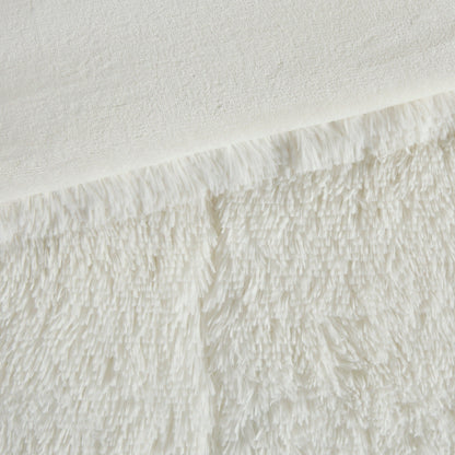 Intelligent Design Leena Shaggy Long Fur Comforter Mini Set