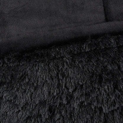 Intelligent Design Leena Shaggy Long Fur Comforter Mini Set