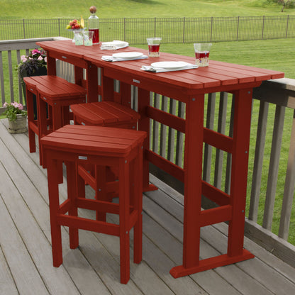 Lehigh 6-Piece Outdoor Balcony Set - Bar-height