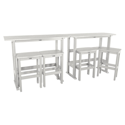Lehigh 6-Piece Outdoor Balcony Set - Bar-height