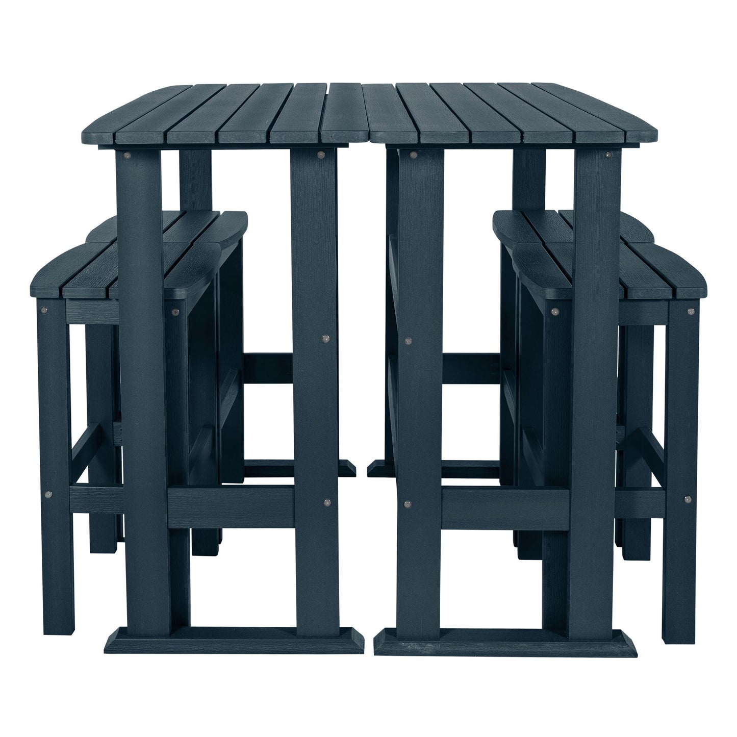 Lehigh 6-Piece Outdoor Balcony Set - Bar-height