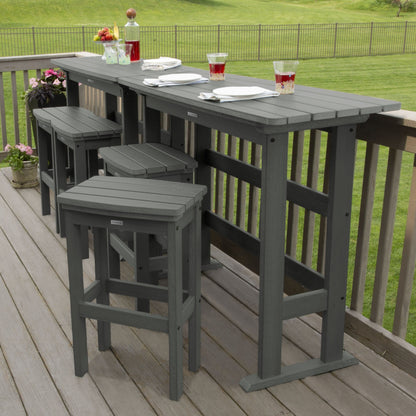 Lehigh 6-Piece Outdoor Balcony Set - Bar-height
