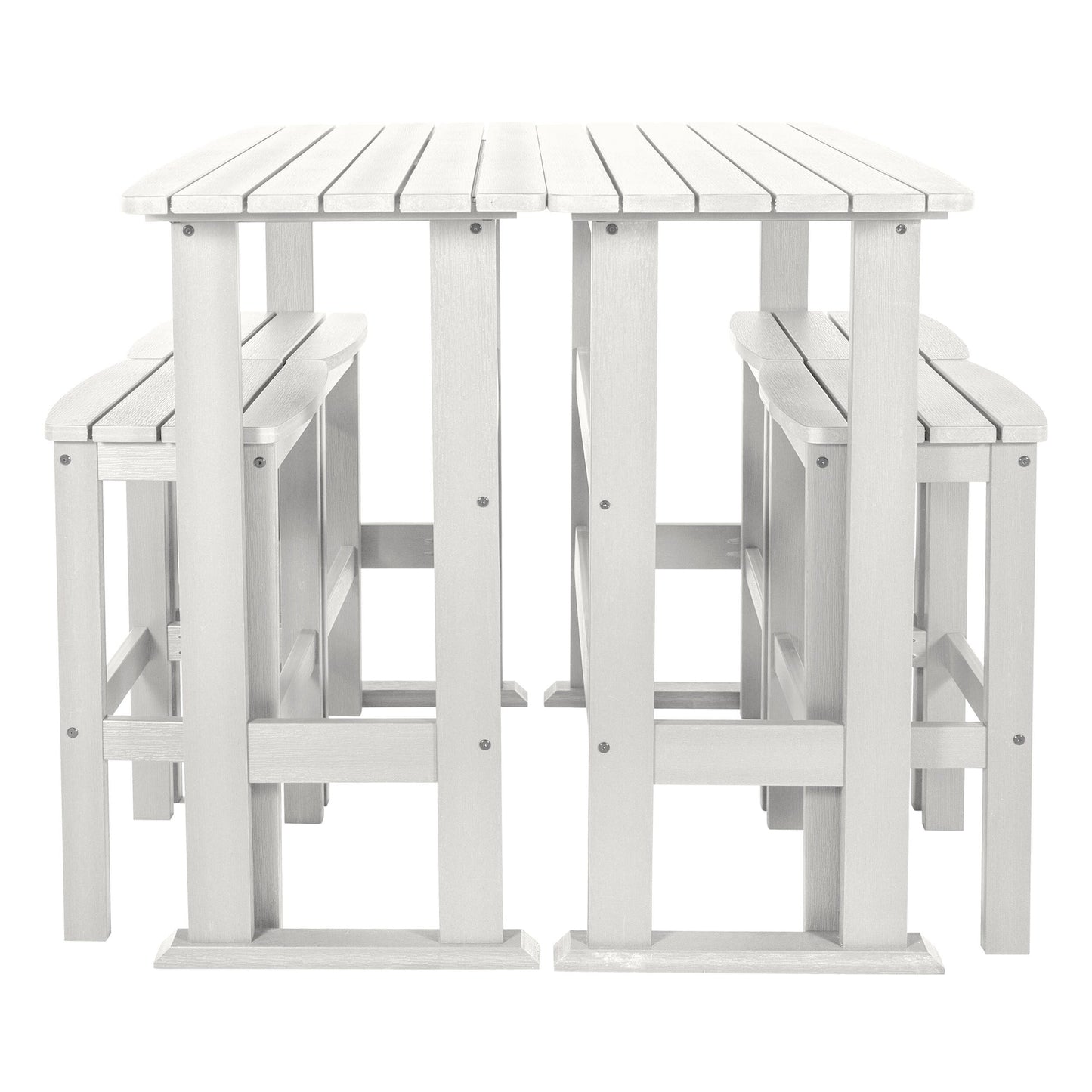Lehigh 6-Piece Outdoor Balcony Set - Bar-height