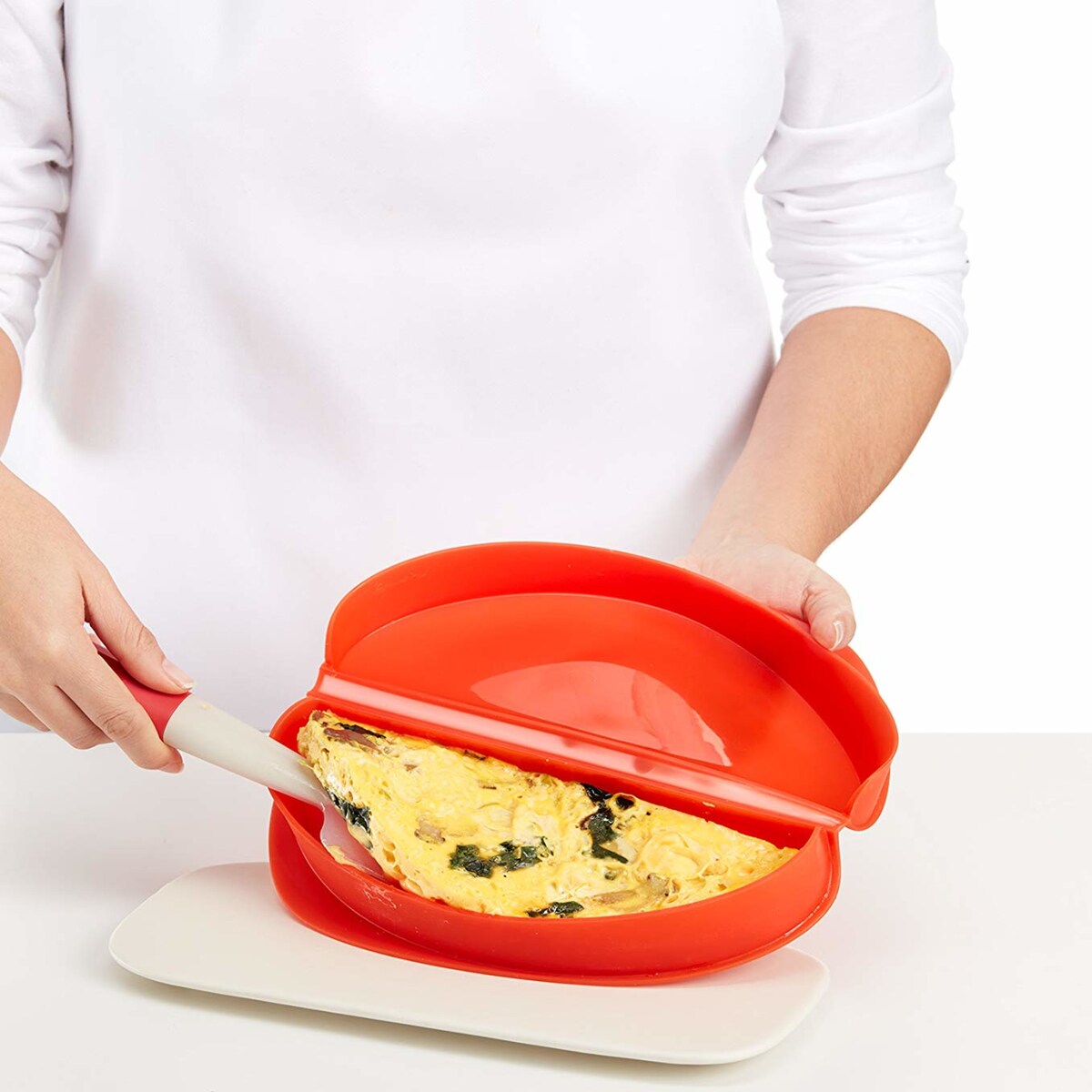 Lekue Omelette Maker Red Small