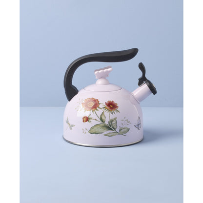 Lenox Butterfly Meadow Tea Kettle, Enamel 2.5-Quart