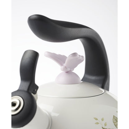 Lenox Butterfly Meadow Tea Kettle, Enamel 2.5-Quart
