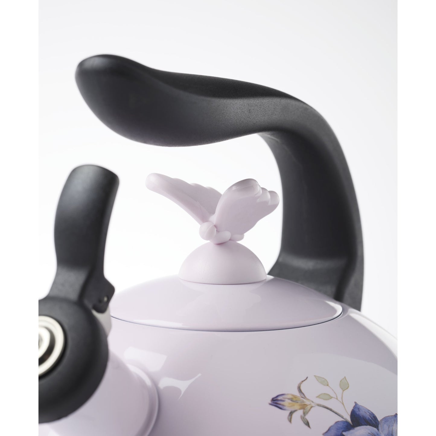 Lenox Butterfly Meadow Tea Kettle, Enamel 2.5-Quart