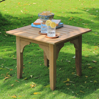 Cambridge Casual Leon 7-piece Teak Patio Conversation Set