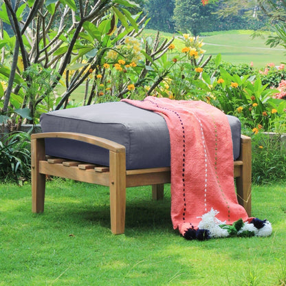 Cambridge Casual Leon 7-piece Teak Patio Conversation Set