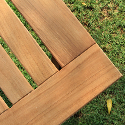 Cambridge Casual Leon 7-piece Teak Patio Conversation Set