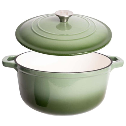 Lexi Home Enameled 6 Qt. Cast Iron Dutch Oven