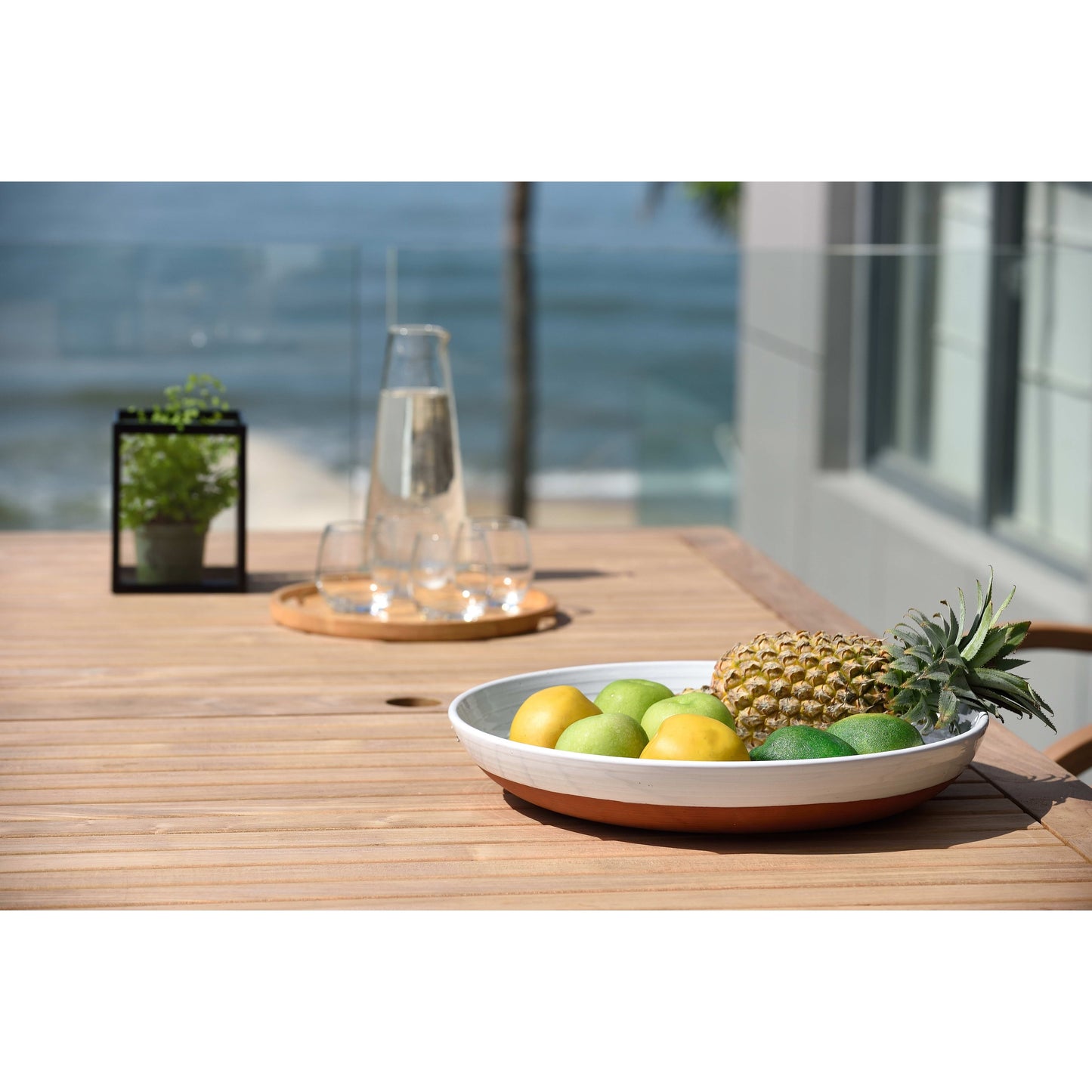 LifestyleGarden 9pc Outdoor Patio Teak Deluxe Dining Set - 9-Piece