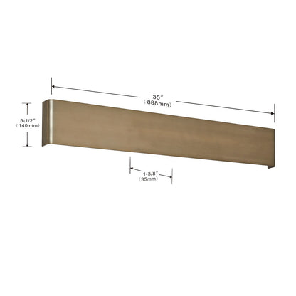 Long Steak LED Wall Sconce