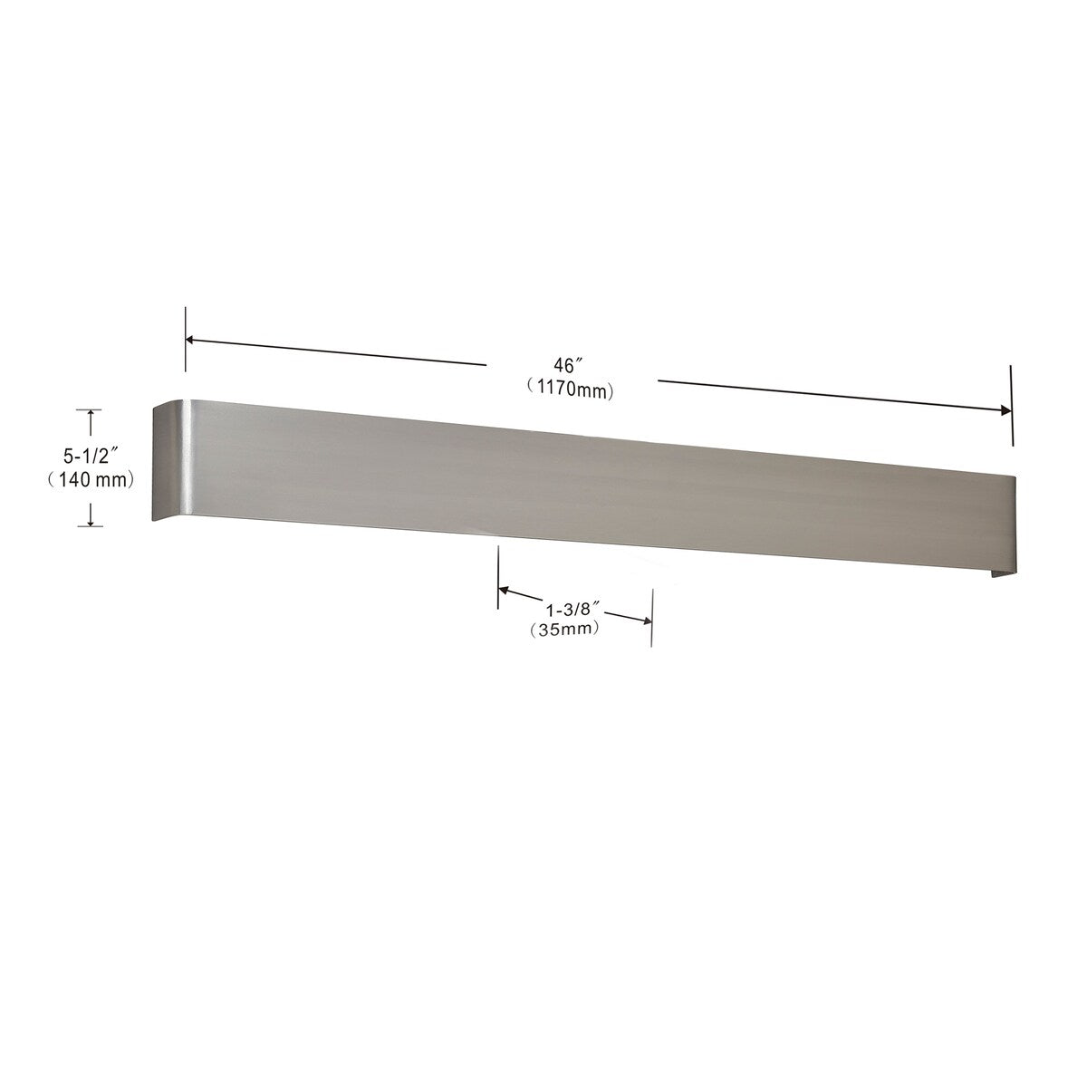 Long Steak LED Wall Sconce