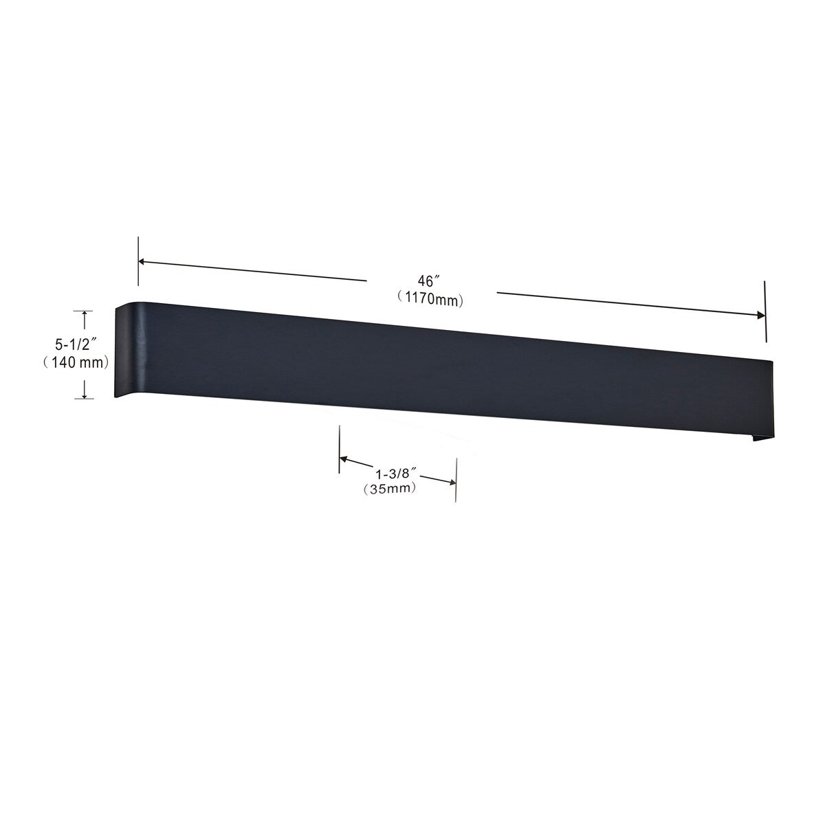 Long Steak LED Wall Sconce