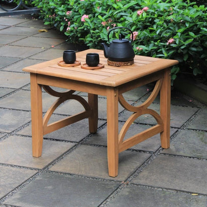 Cambridge Casual Lowell 5-piece Teak Wood Outdoor Conversation Set
