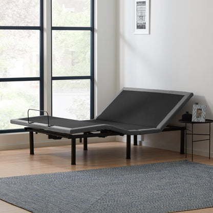 Lucid Comfort Collection 10-inch Gel Memory Foam Mattress and Deluxe Adjustable Bed Set