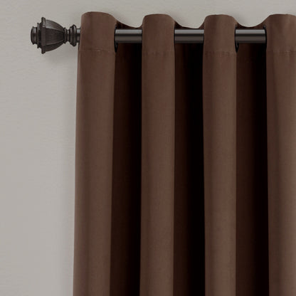 Lush Decor Insulated Grommet Blackout Curtain Panel Pair