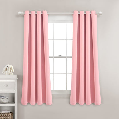 Lush Decor Insulated Grommet Blackout Curtain Panel Pair