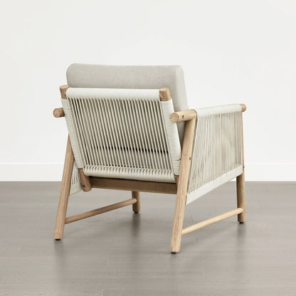 Lynn Outdoor Acacia Wood Patio Furniture Outdoor Chair
