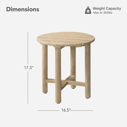 Lynn Outdoor Acacia Wood Patio Furniture Outdoor Chair
