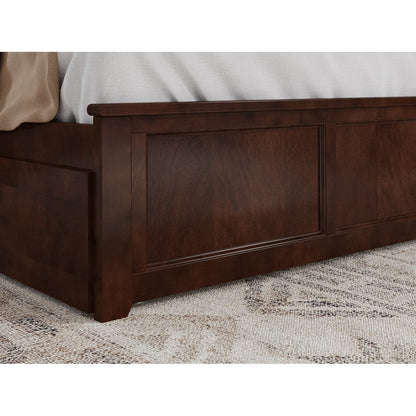 AFI Madison Platform Bed with Matching Footboard & Trundle