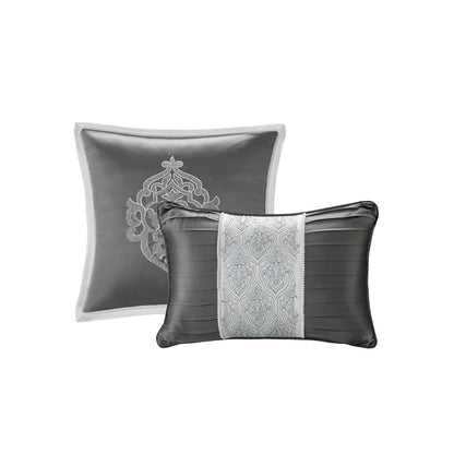 Madison Park Dillon 8 Piece Jacquard Comforter Set