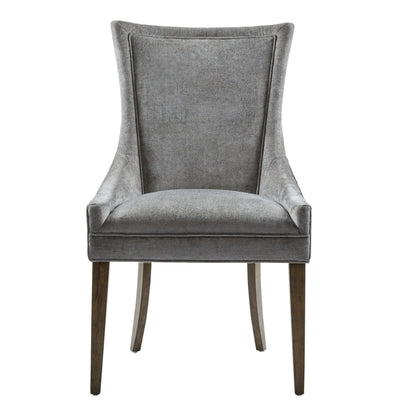 Madison Park Signature Ultra Upholstered Dining Side Chairs With Wood Legs (Set of 2) - N/A
