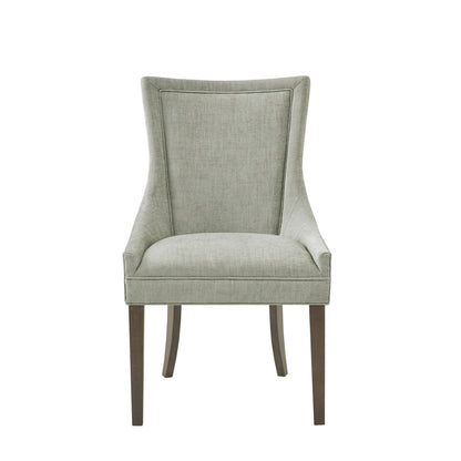 Madison Park Signature Ultra Upholstered Dining Side Chairs With Wood Legs (Set of 2) - N/A