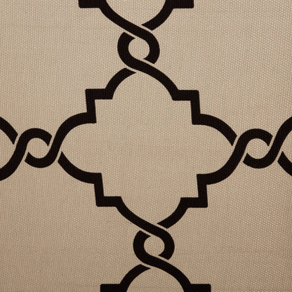 Madison Park Westmont Fretwork Print Grommet Top Window Single Curtain Panel