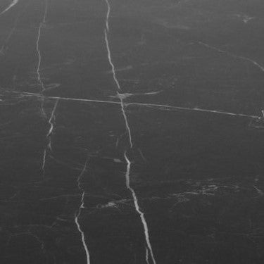 Table à manger ovale noire Oblo