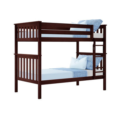 Max and Lily Twin over Twin Solid Wood Bunk Bed