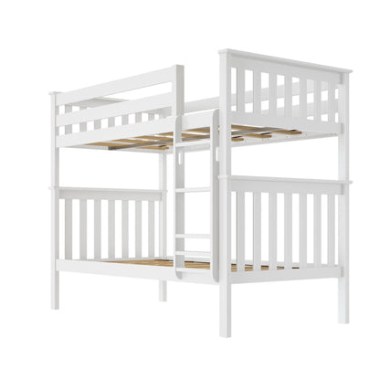 Max and Lily Twin over Twin Solid Wood Bunk Bed