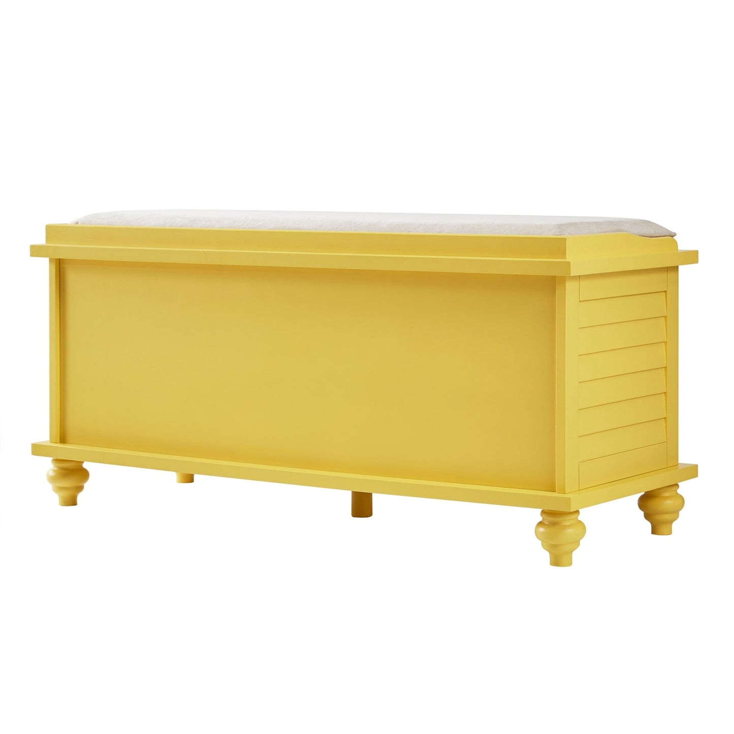 Maybelle Velvet Cushion Shutter Door Storage Bench by iNSPIRE Q Classic
