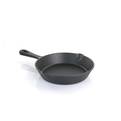 MegaChef Pre-Seasoned CastIron 5Pc Kitchen Cookware Set, Pots and Pans