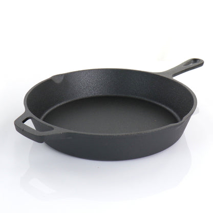MegaChef Pre-Seasoned CastIron 5Pc Kitchen Cookware Set, Pots and Pans
