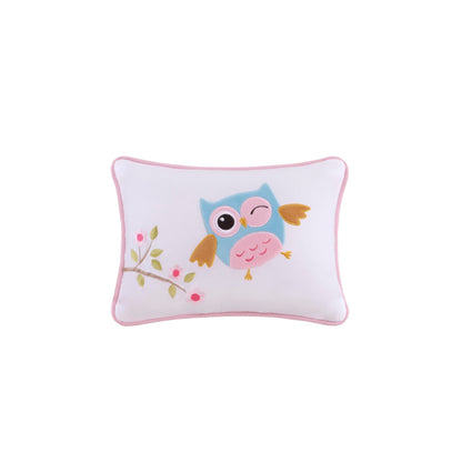 Intelligent Design Kids Nocturnal Nellie Owl Comforter Set with Bed Sheets