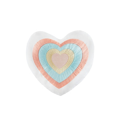 Intelligent Design Kids Tanya Tassel Comforter Set with Heart Shaped Throw Pillow
